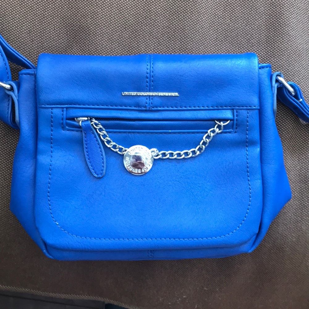 United Colors of Benetton blue shoulder bag